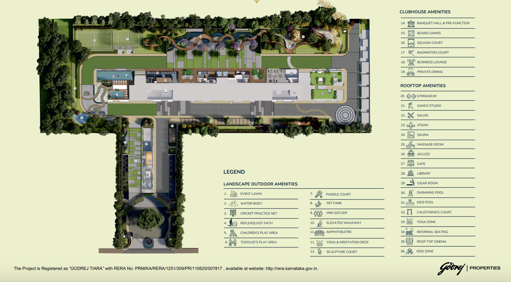 Godrej Tiara Master Plan